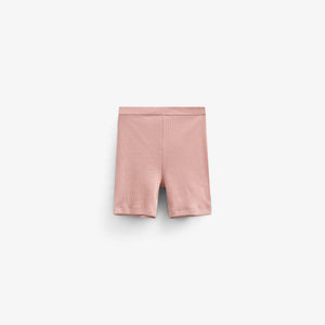 Kurze Shorts aus Modalripp - Kids - Rose Tan | 101314 Lottie