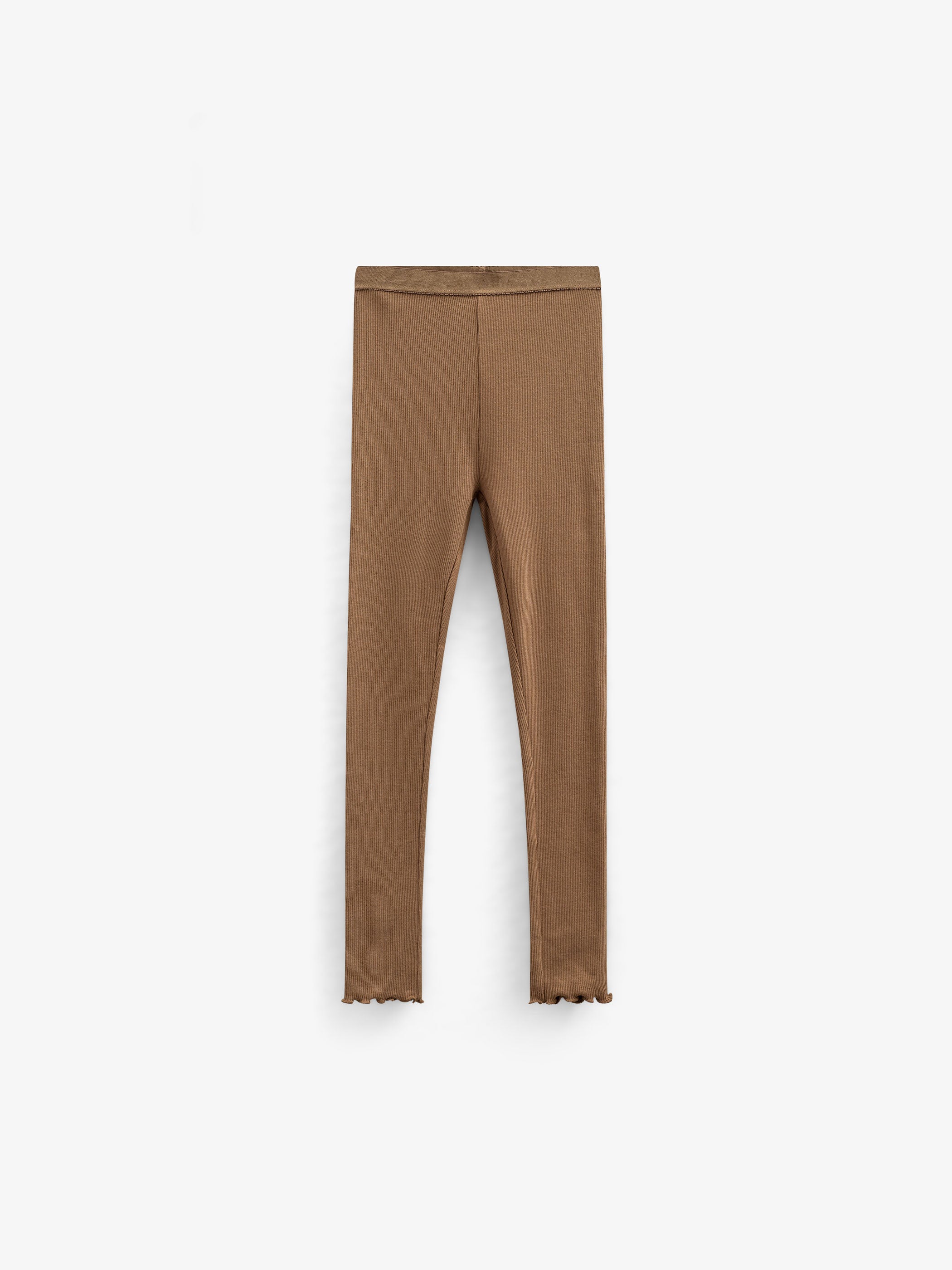 Modal Rib Leggings - Tween - Coconut | 101325 Lottie