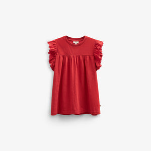 Jerseybluse - Tween - Cherry Red | 101329 Lucia
