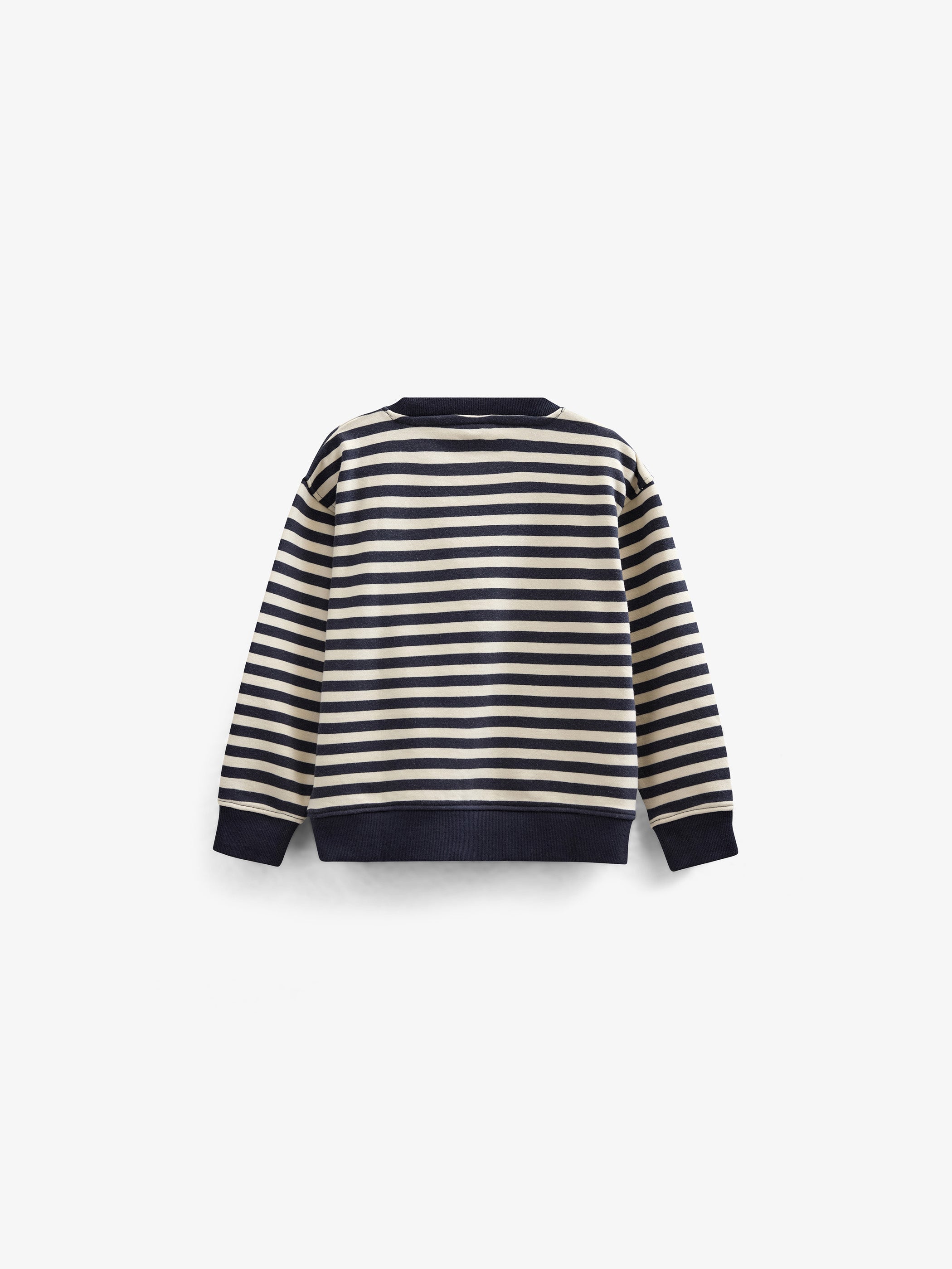 Gestreiftes Crewneck Sweatshirt - Tween - Navy Stripe | 101345 Cole