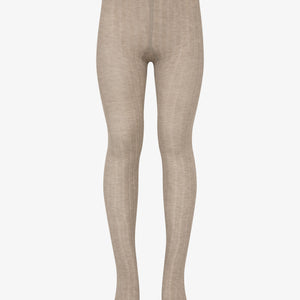 MP Baumwoll-Rippstrumpfhose - Tween - Light Brown Melange | 101396 MP Cotton Rib tights