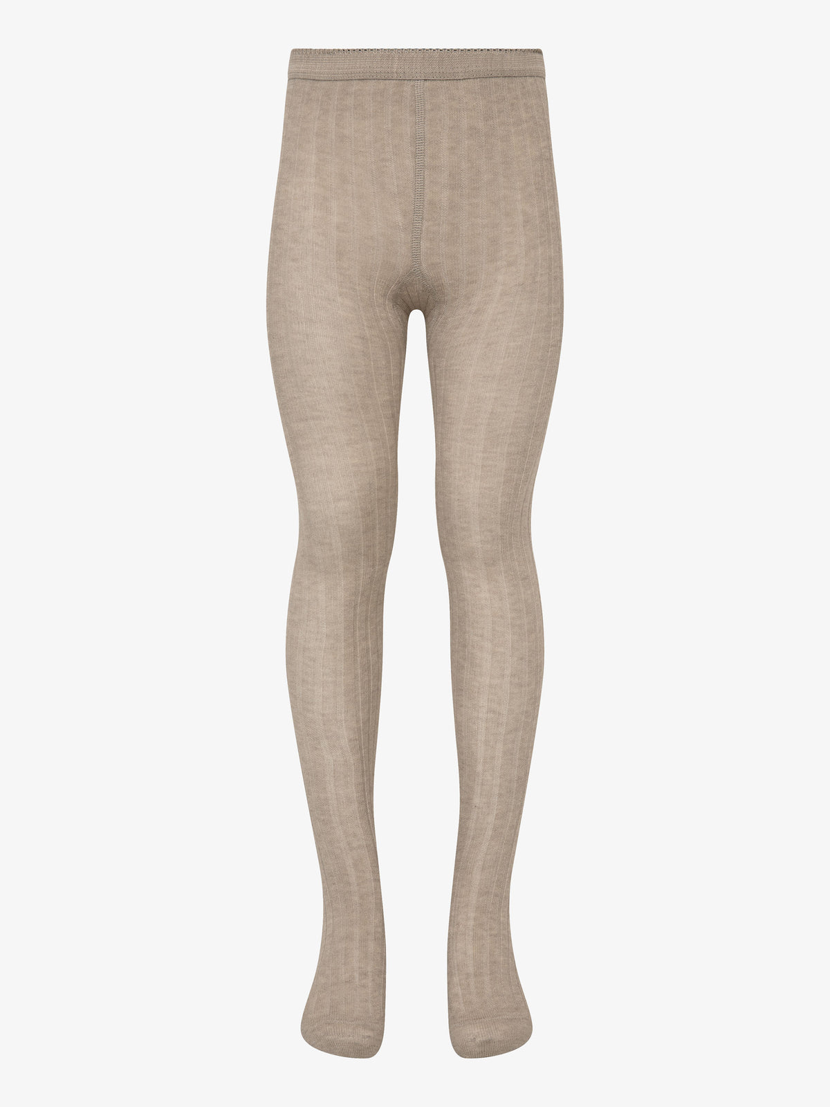 MP Baumwoll-Rippstrumpfhose - Tween - Light Brown Melange | 101396 MP Cotton Rib tights
