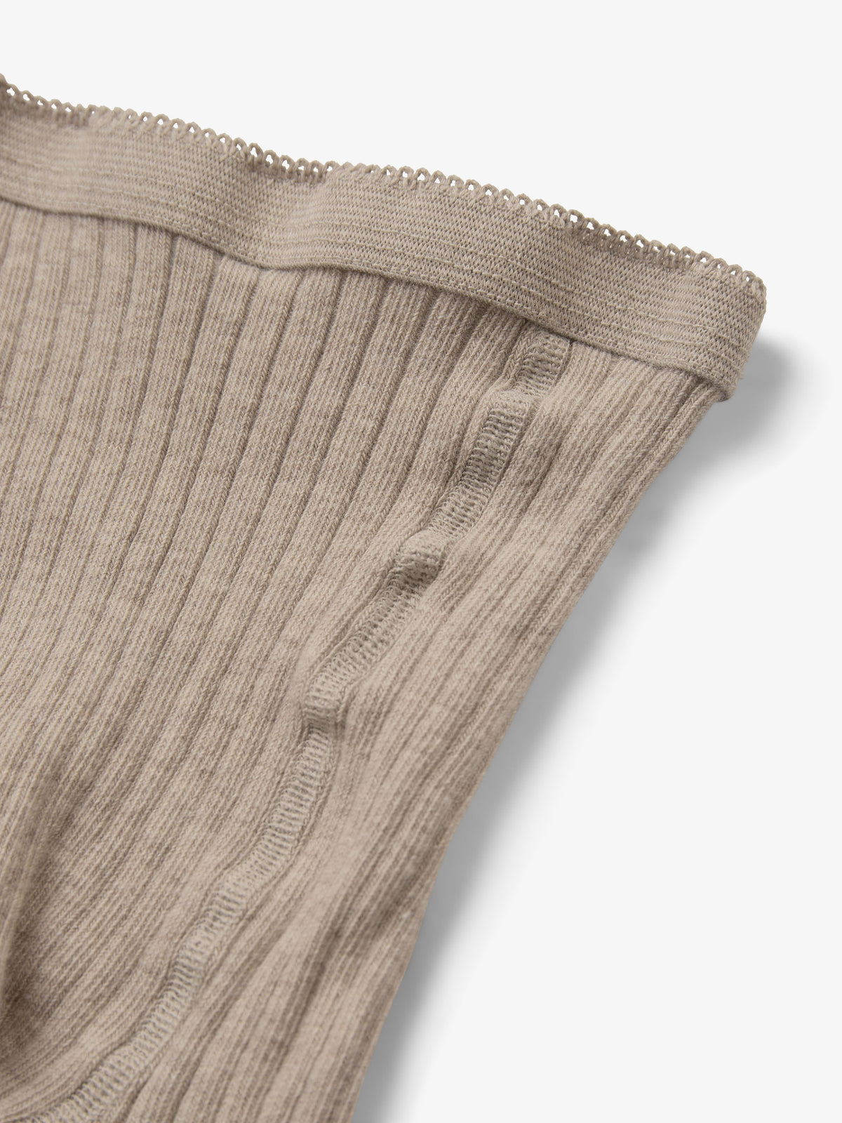 MP Baumwoll-Rippstrumpfhose - Tween - Light Brown Melange | 101396 MP Cotton Rib tights