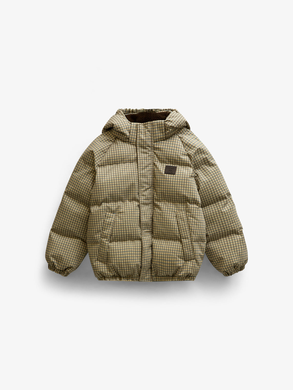 Karierte Steppjacke Tween - Brown | 101423 Riley