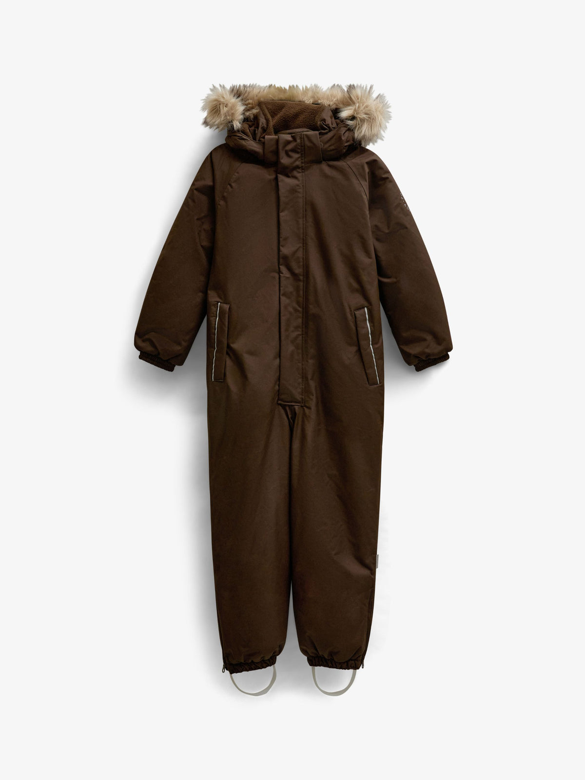 Adventure® Schneeanzug mit Kunstfell Kids - Dark Brown | 101424 Sky
