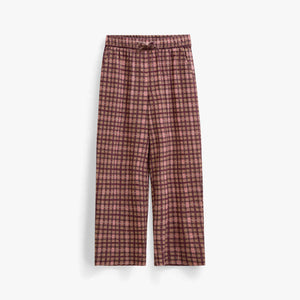 Karierte Baumwollhose Tween - Rose | 101490 Penny