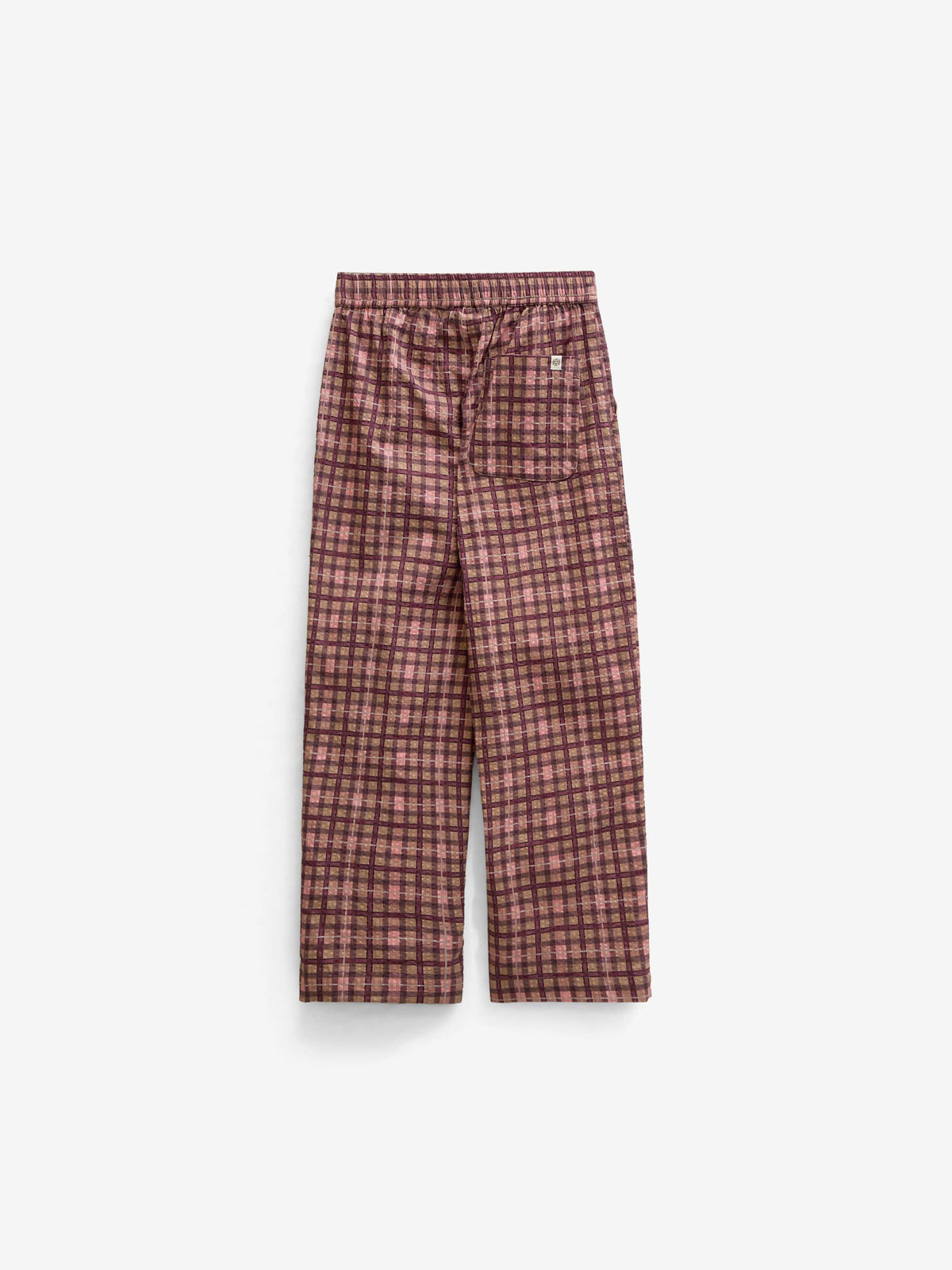 Karierte Baumwollhose Tween - Rose | 101490 Penny