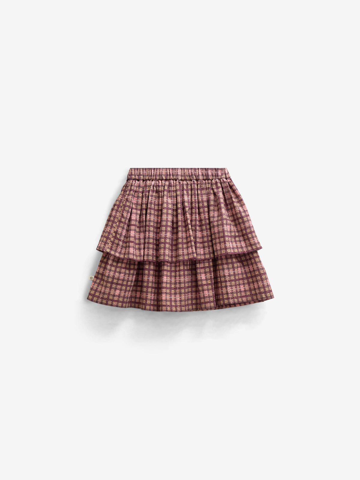 Karierter Baumwollrock Tween - Rose | 101498 Penny