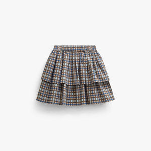 Karierter Baumwollrock Tween - Blue | 101500 Penny