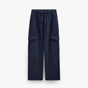 Cargo-Jogginghose aus strukturiertem Sweatstoff Tween - Navy | 101511 Wilder
