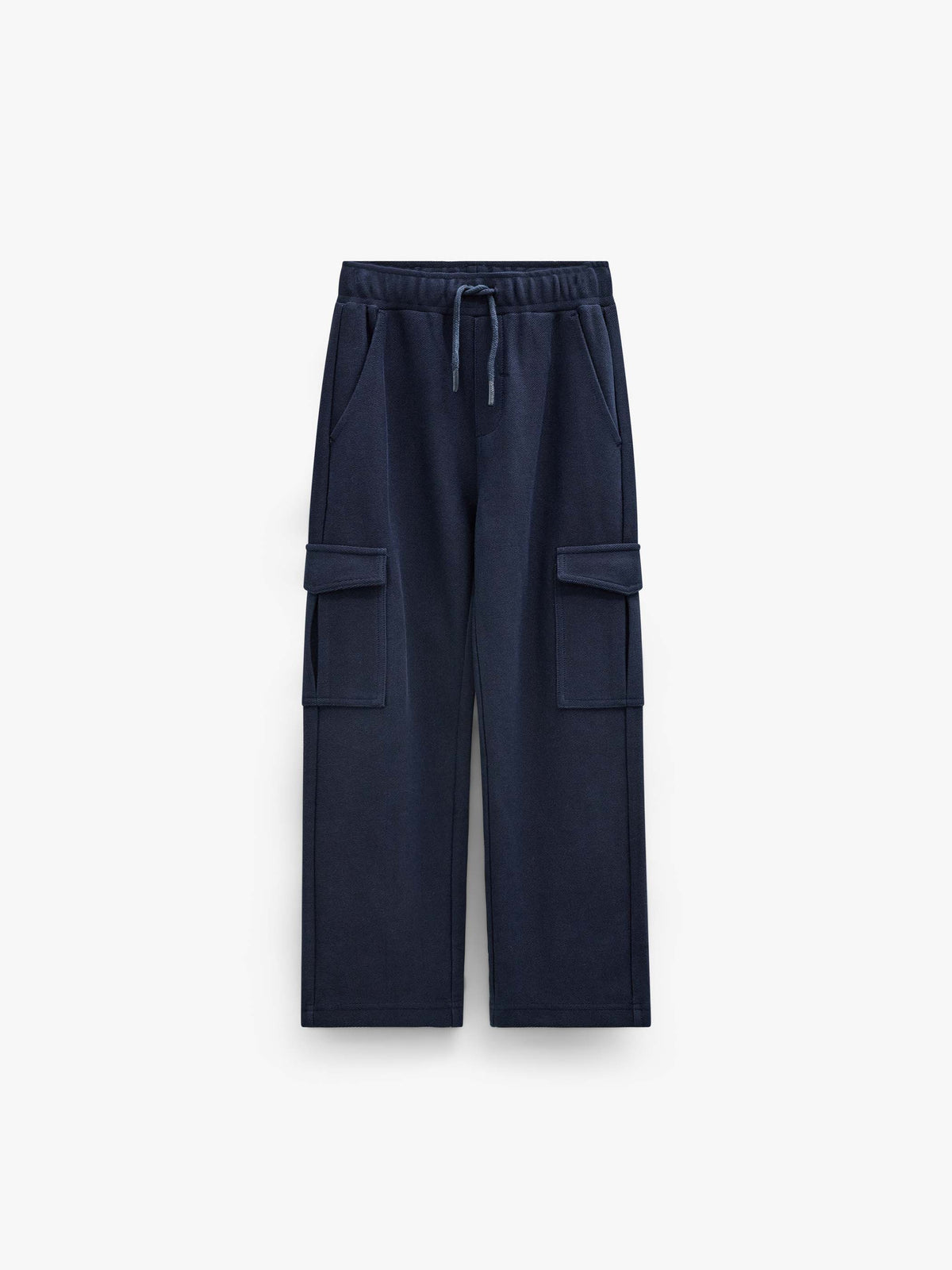 Cargo-Jogginghose aus strukturiertem Sweatstoff Tween - Navy | 101511 Wilder