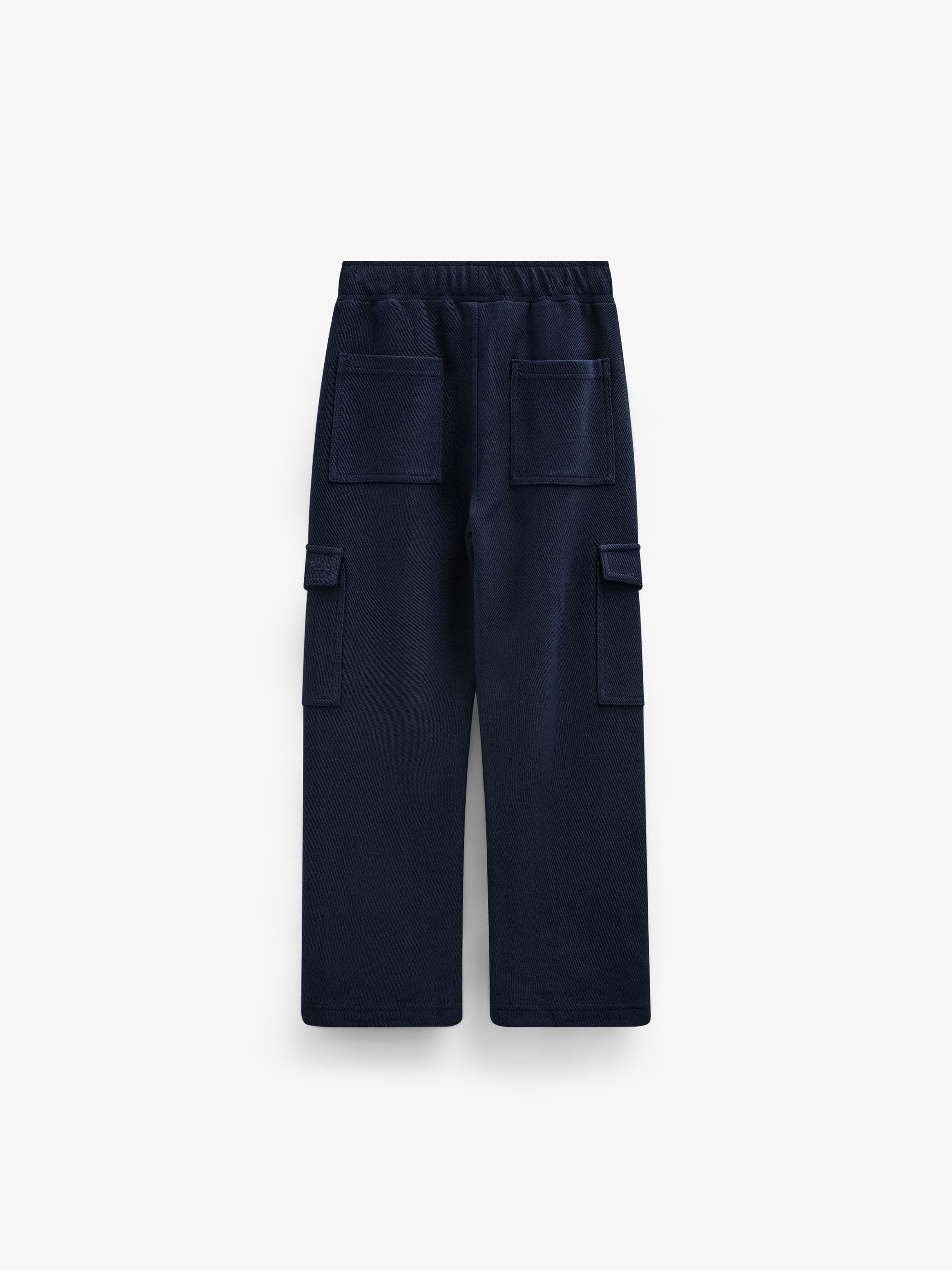 Textured Sweat Cargo Joggers - Tween - Navy | 101511 Wilder