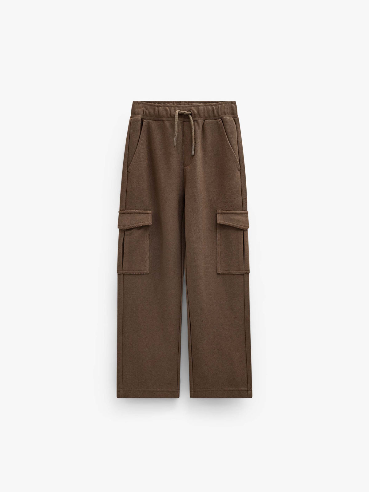 Cargo-Jogginghose aus strukturiertem Sweatstoff Tween - Brown | 101512 Wilder