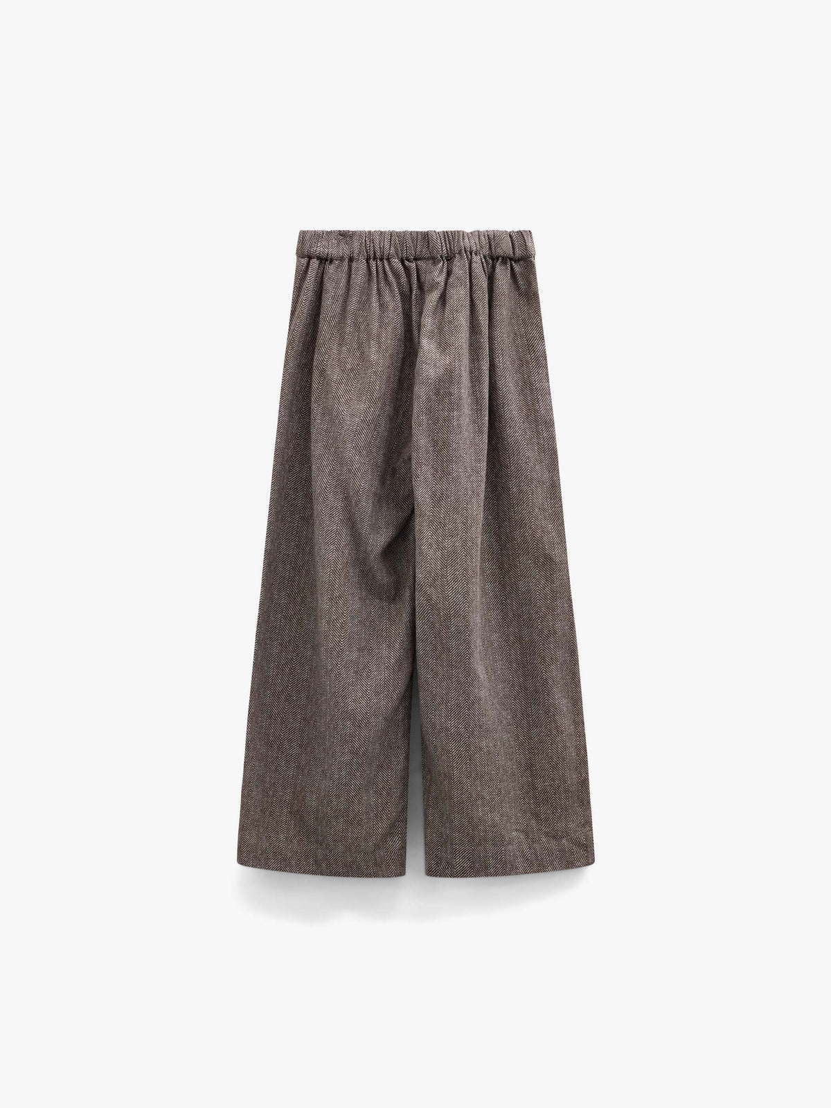 Baumwollhose mit Fischgrätmuster Tween - Dark Brown | 101522 Susse