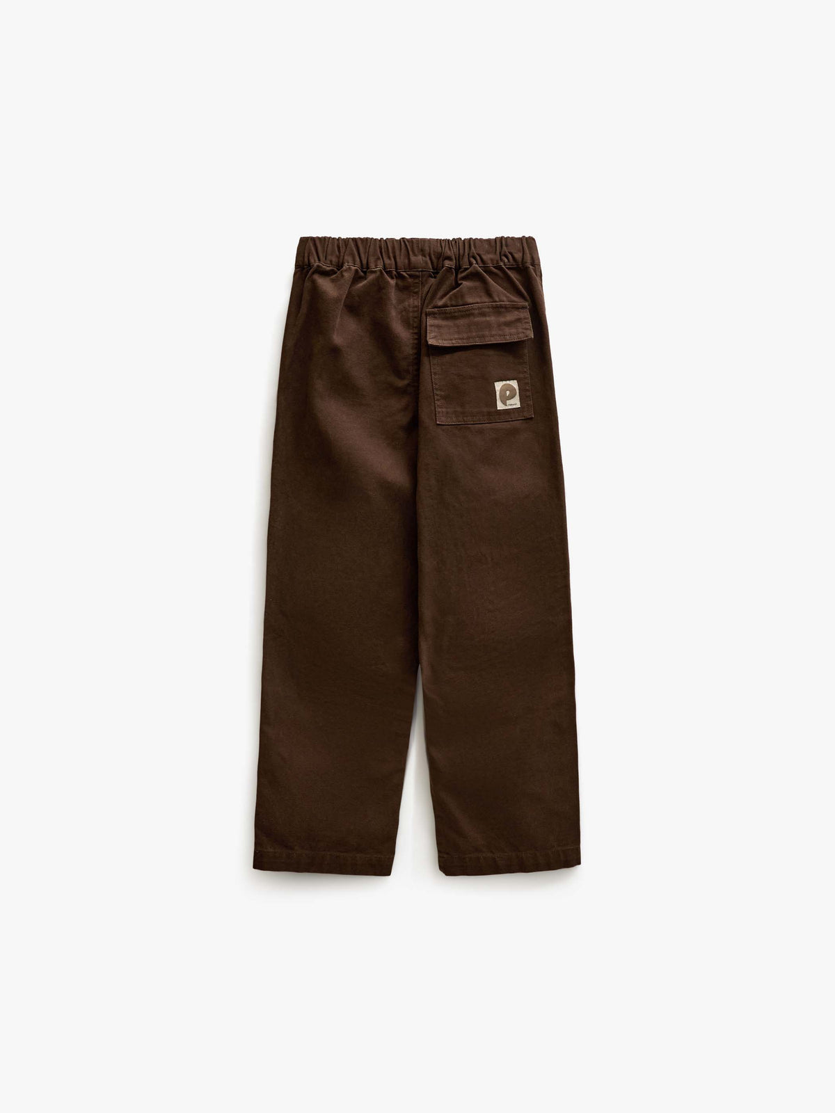 Canvas-Hose mit aufgesetzten Taschen Kids - Dark Brown | 101531 Greyson