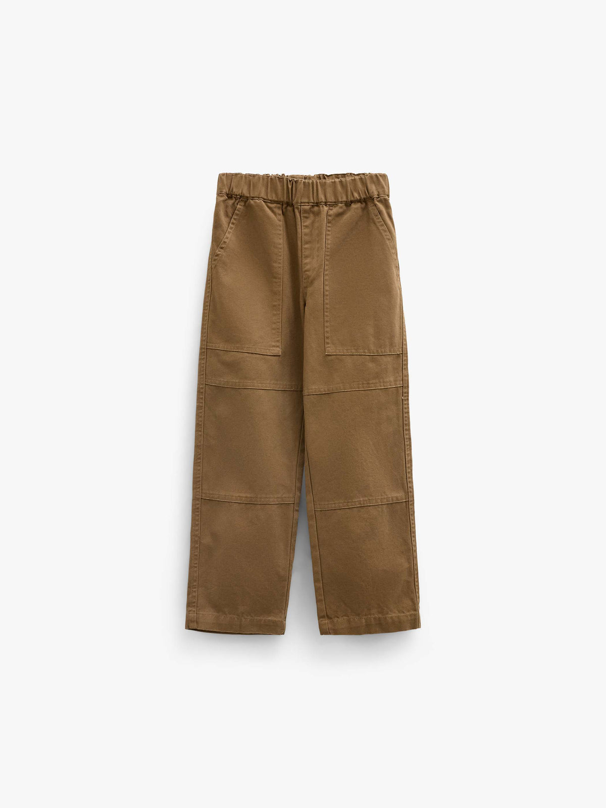 Canvas-Hose mit aufgesetzten Taschen Kids - Light Brown | 101533 Greyson