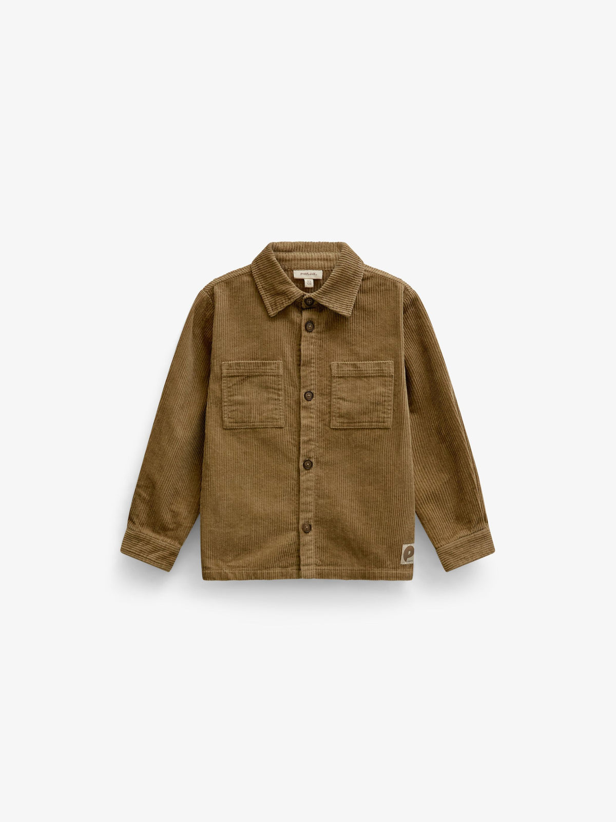 Cord-Overshirt mit aufgesetzten Taschen Kids - Khaki | 101539 Reed