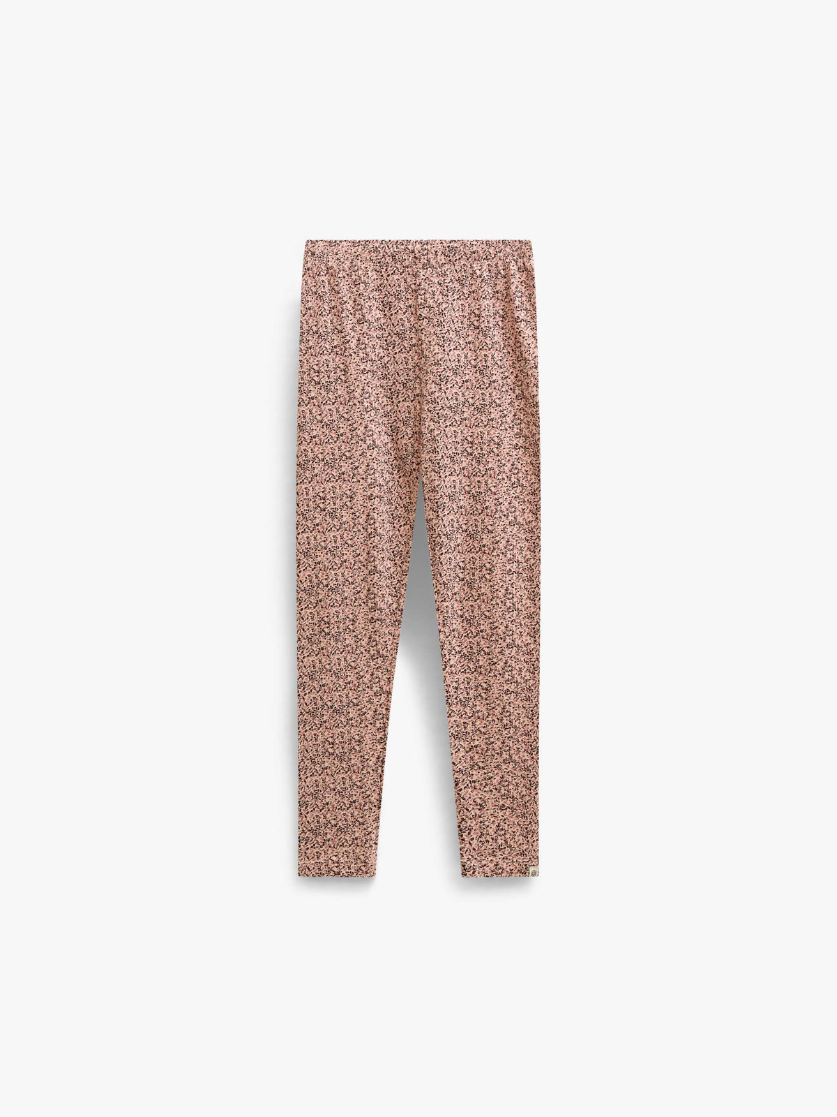 Kleingeblümte Jersey-Leggings Kids - Rose/Bordeaux | 101551 Heidi