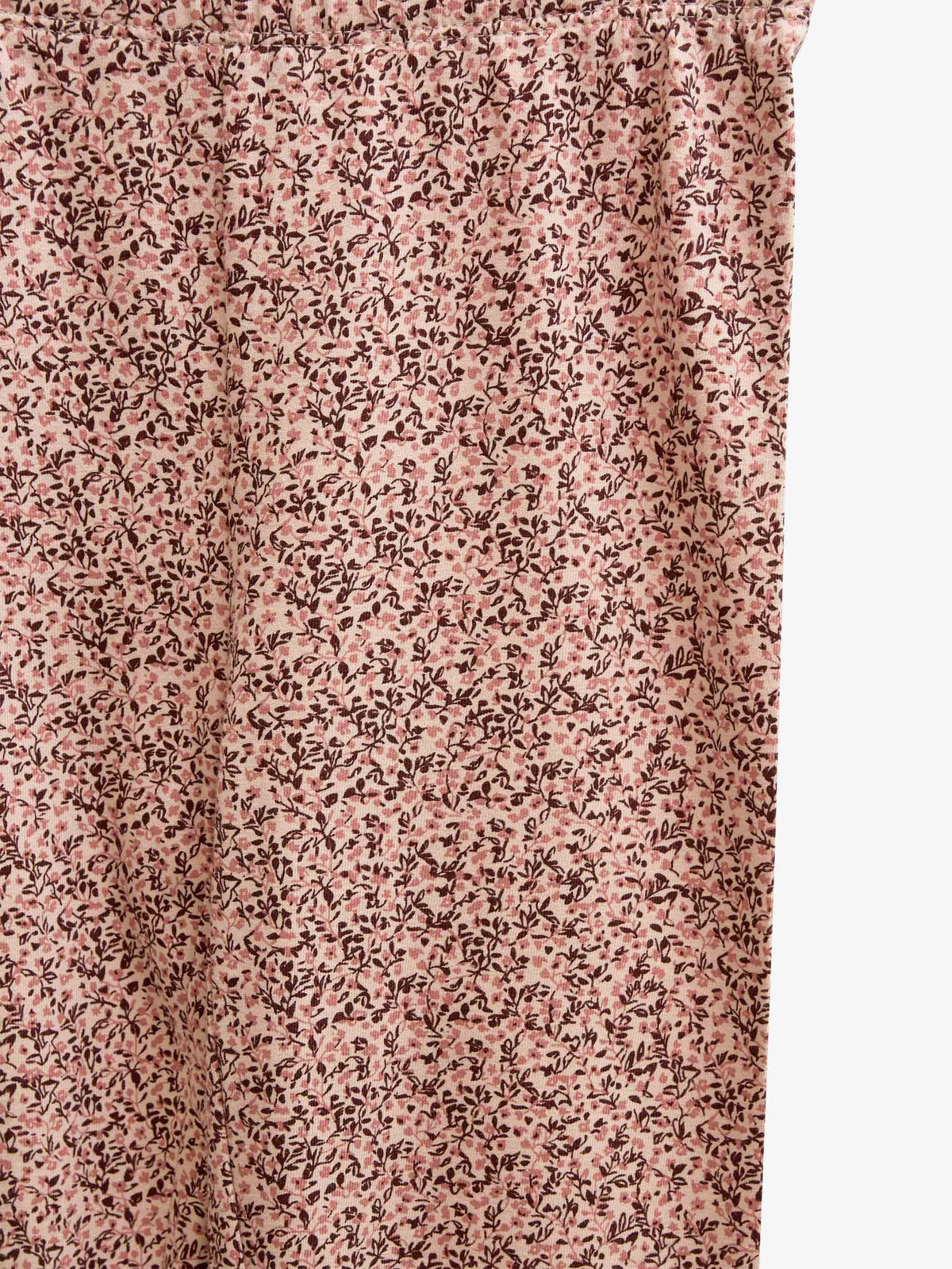 Kleingeblümte Jersey-Leggings Kids - Rose/Bordeaux | 101551 Heidi