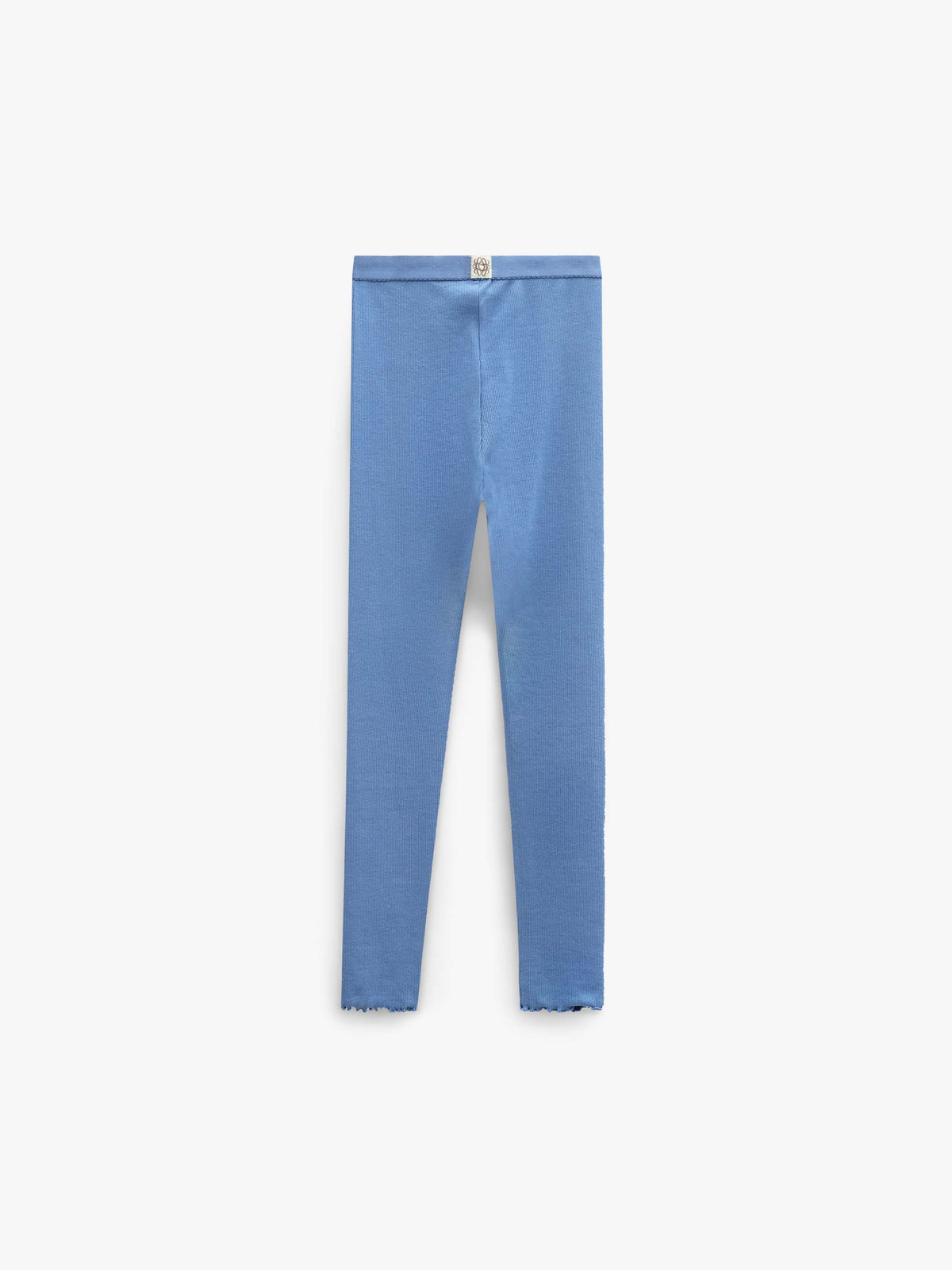 Gerippte Leggings aus Modal-Mix Kids - Dusty Blue | 101571 Lottie