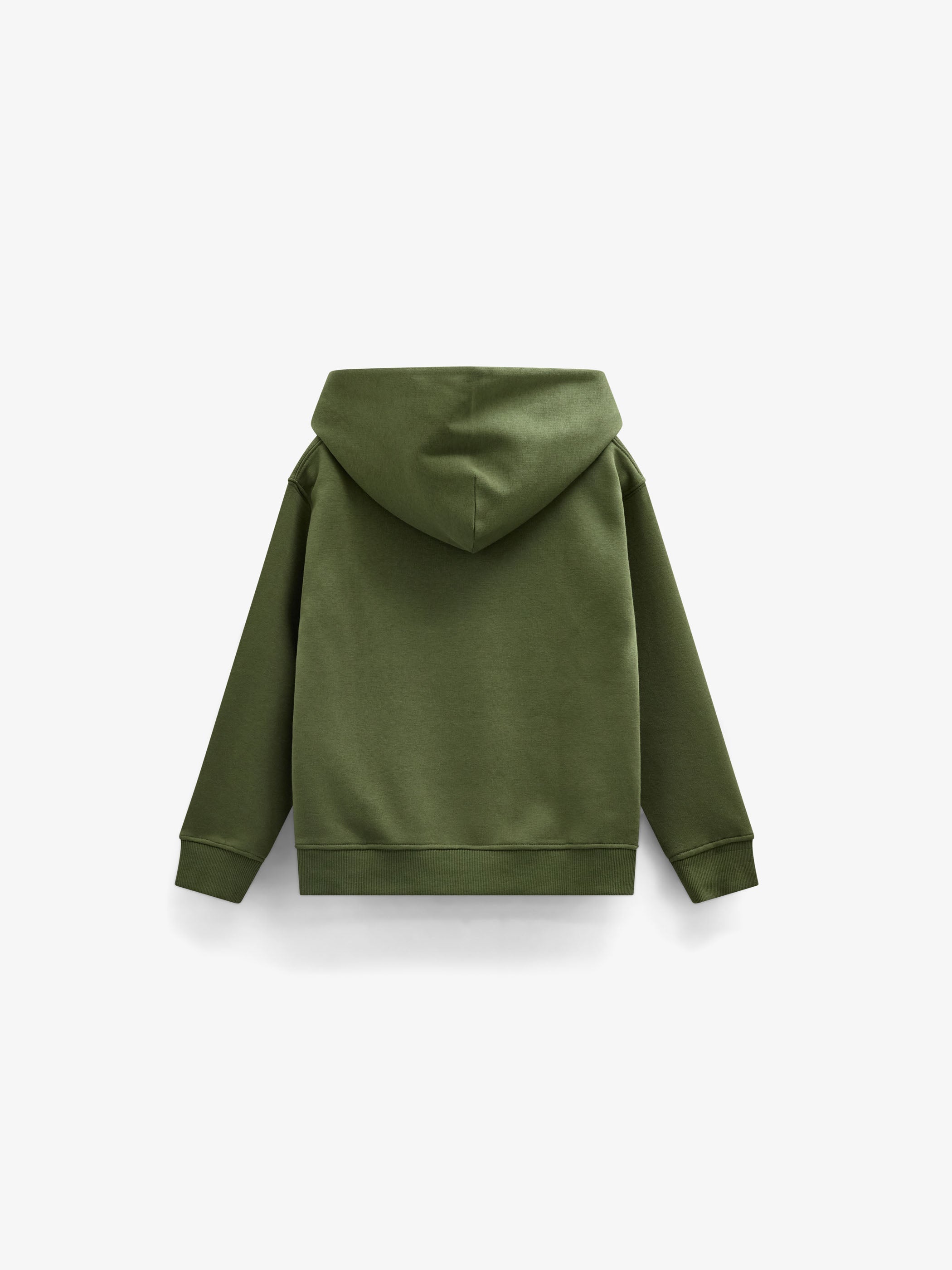 Smiley Hoodie - Kids - Moss Green | 101581 Andrew