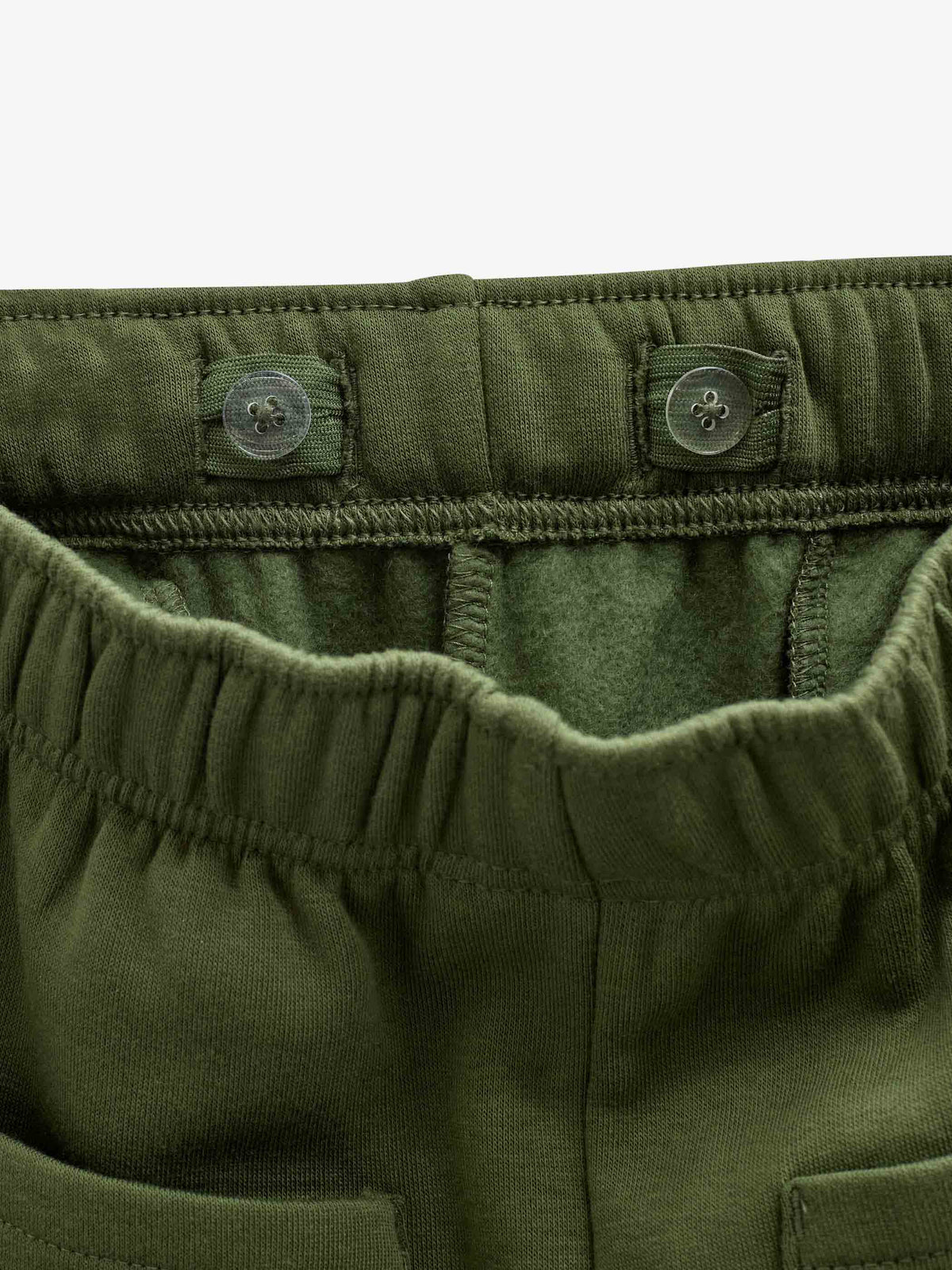 Jogginghose mit Smiley-Stickerei Kids - Moss Green | 101587 Andrew