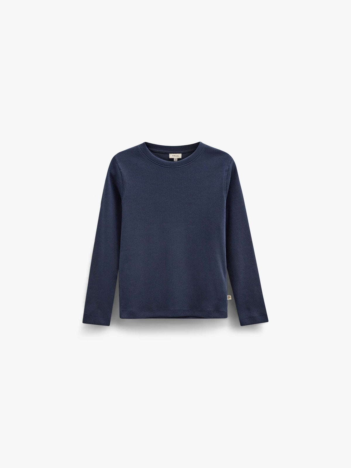 Geripptes Langarmshirt Kids - Navy | 101597 Conrad