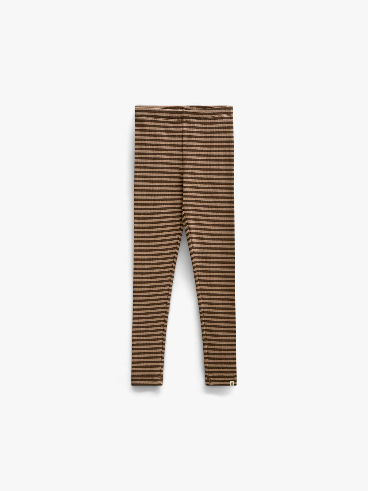 Gestreifte Ripp-Leggings Tween - Brown/Light Brown | 101611 Gloria