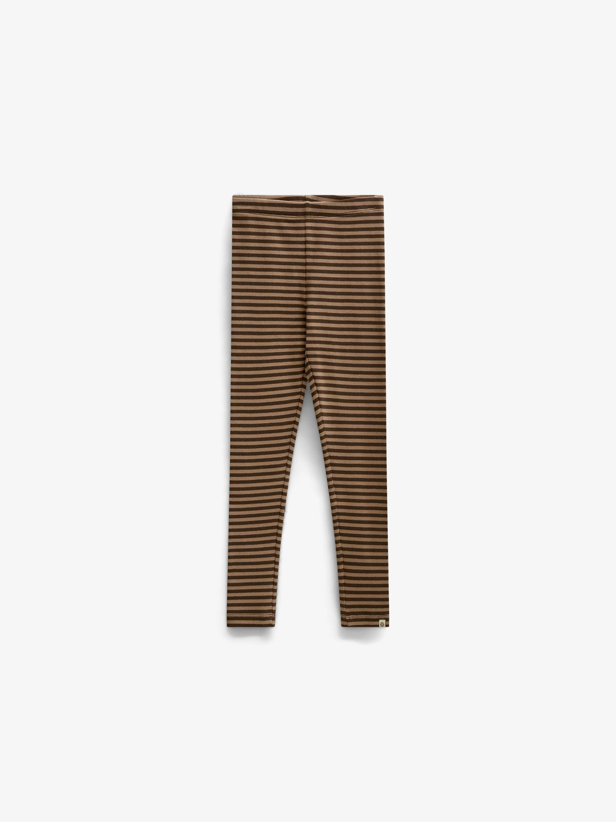 Striped Rib Leggings - Tween - Brown/Light Brown | 101611 Gloria