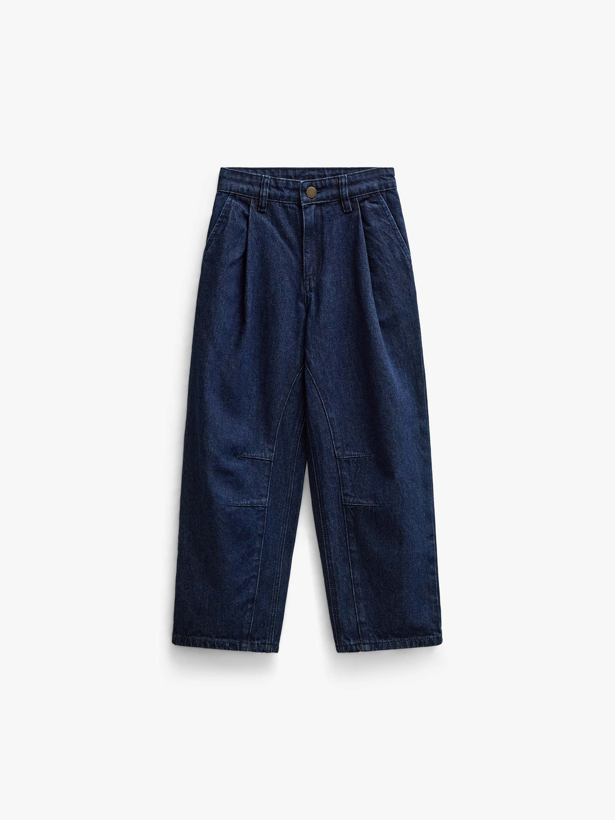 Wide-Leg-Jeans mit Bundfalten Tween - Dark Blue | 101648 Sadie