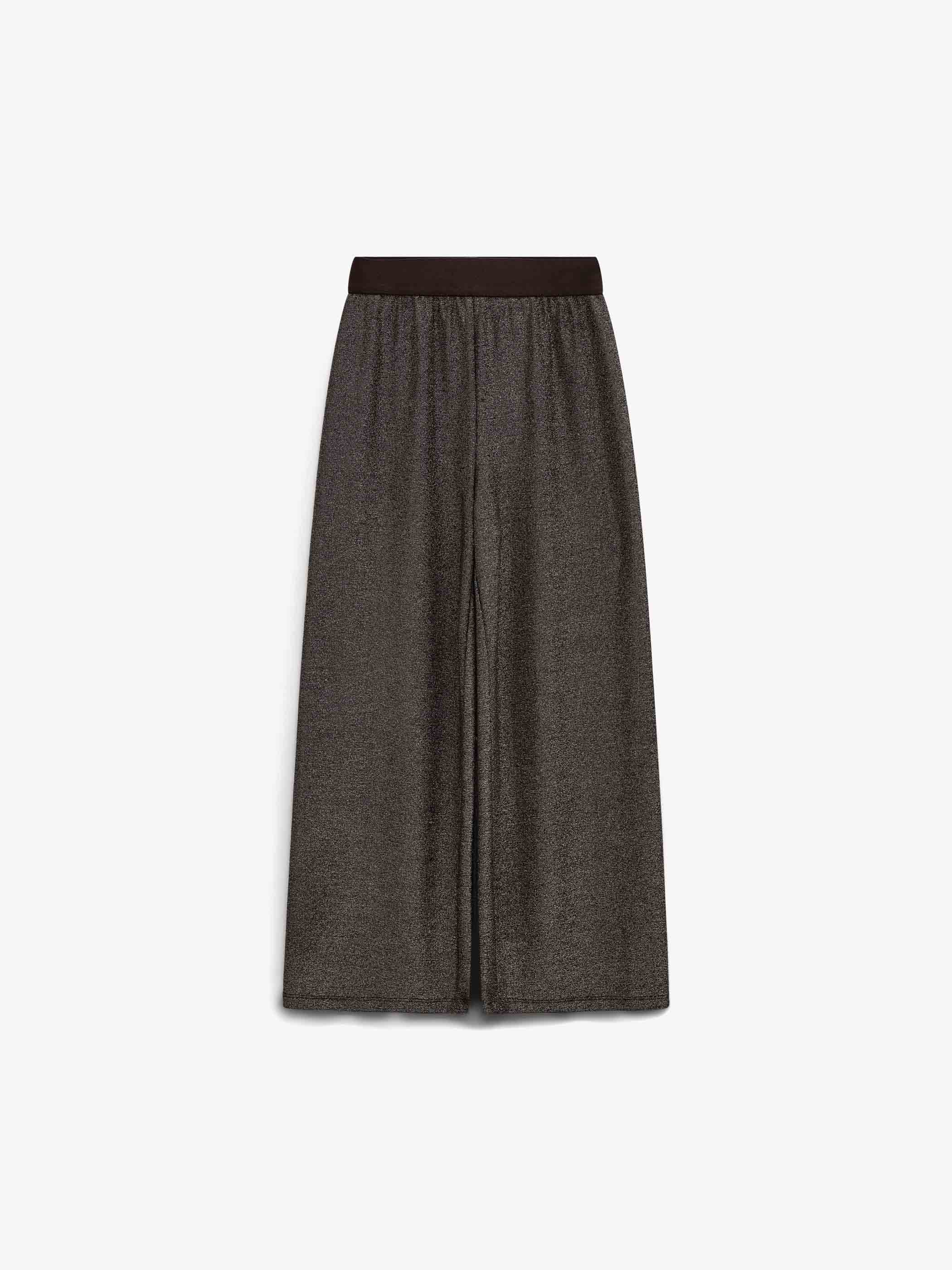 Hose mit Lurex Kids - Dark Brown | 101667 Helen
