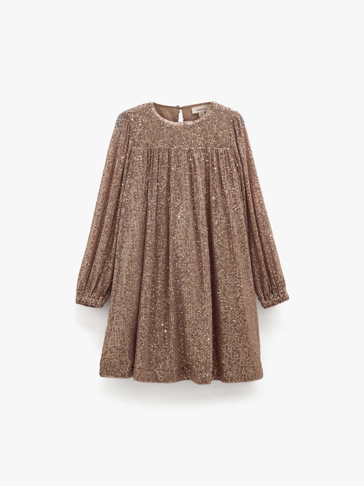 Paillettenkleid Kids - Light Brown | 101675 Amber