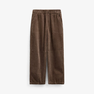 Baggy Corduroy Trousers - Kids - Brown | 101677 Greta