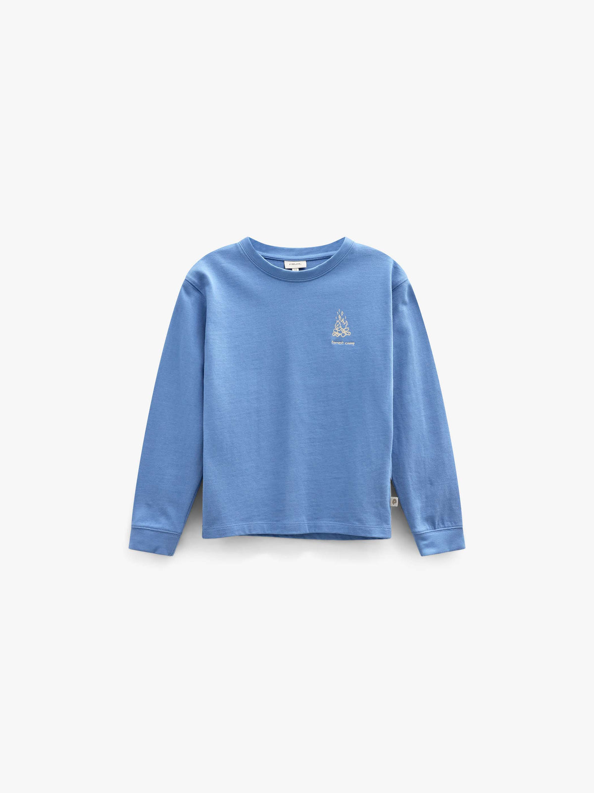 Langarmshirt mit Rückenprint Tween - Dusty Blue | 101708 Weston