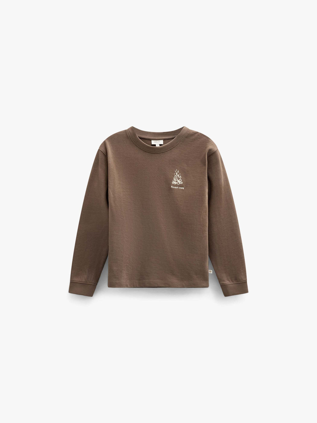 Langarmshirt mit Rückenprint Tween - Brown | 101710 Weston
