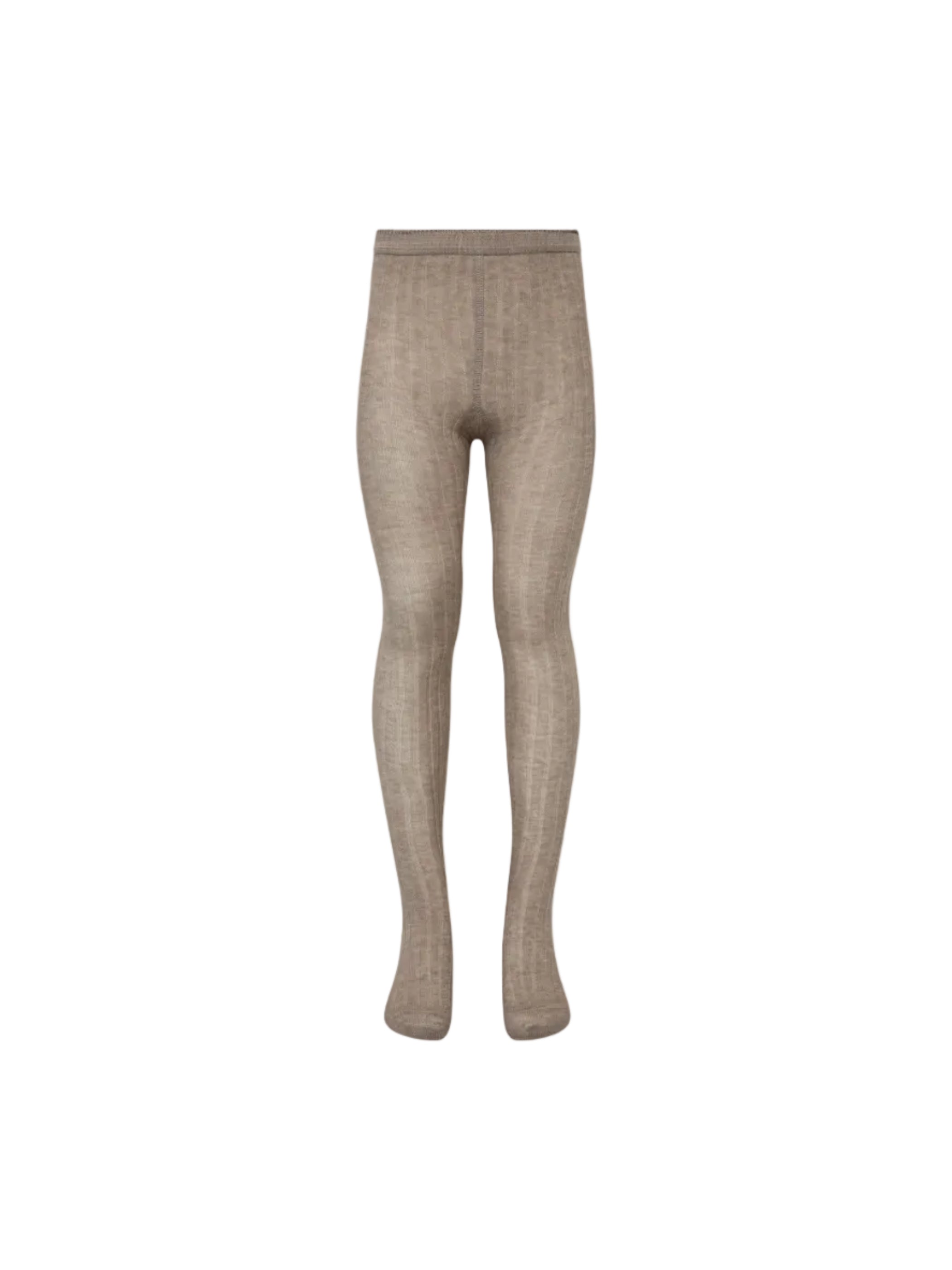 MP Woll-Rippstrumpfhose – Alle – Hellbraun meliert | 101720 MP 128