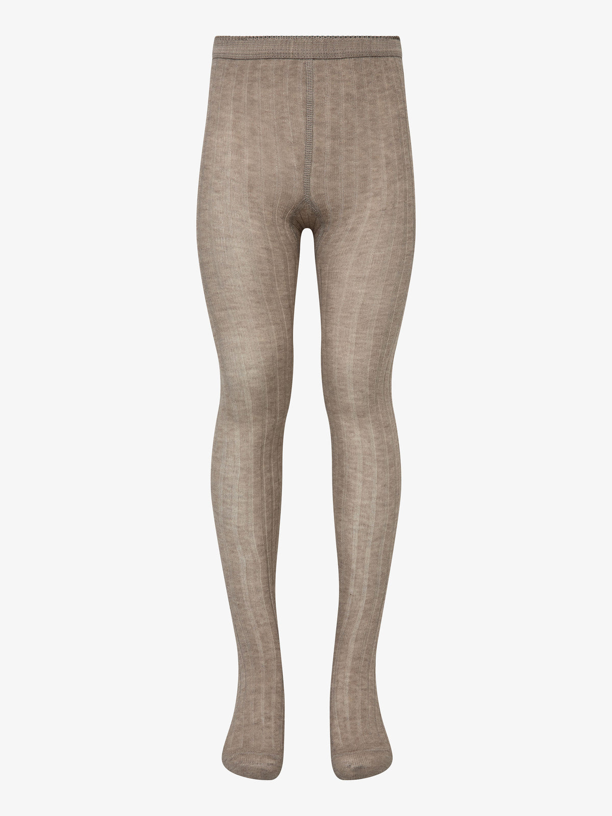 MP Woll-Rippstrumpfhose – Alle – Hellbraun meliert | 101720 MP 128