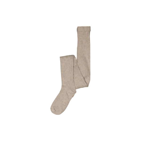 MP Woll-Rippstrumpfhose – Alle – Hellbraun meliert | 101720 MP 128