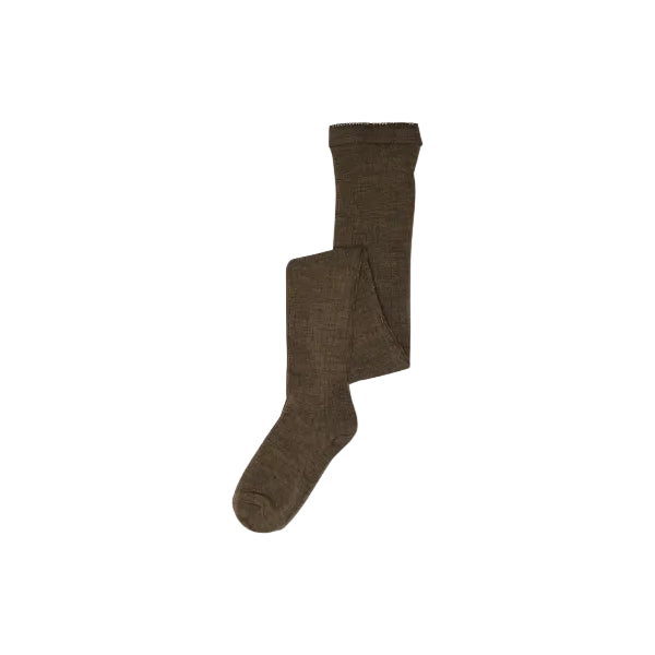 MP Wollrippstrumpfhose - Alle - Braun meliert | 101740 MP 128