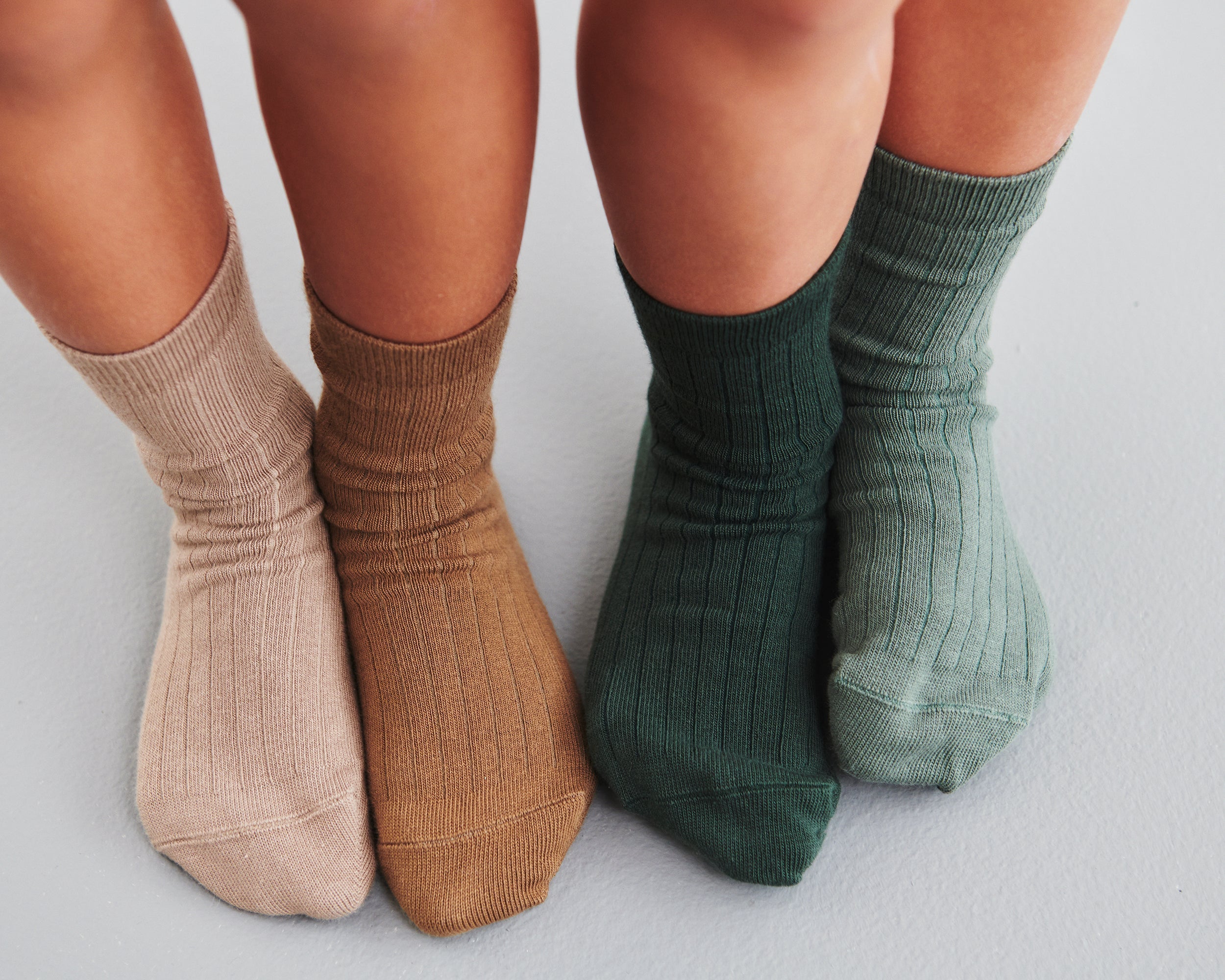 Socken 2er-Pack - Kids - Green/Dark Green