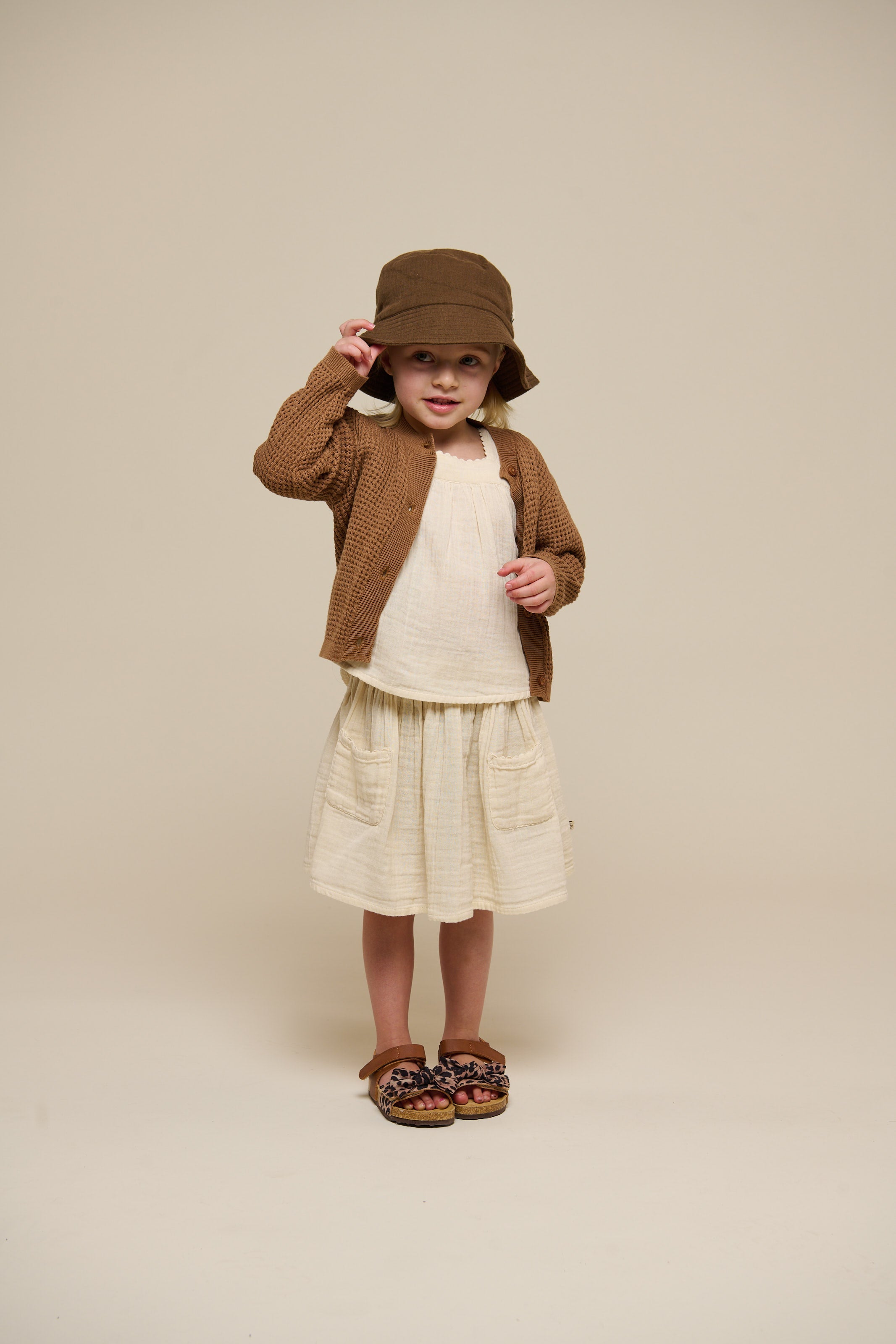 Baumwoll-Strickjacke - Kids - Coconut | 101271 Katie