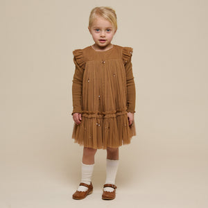 Honigbiene Tüllkleid - Kids - Coconut | 100964 Daisy