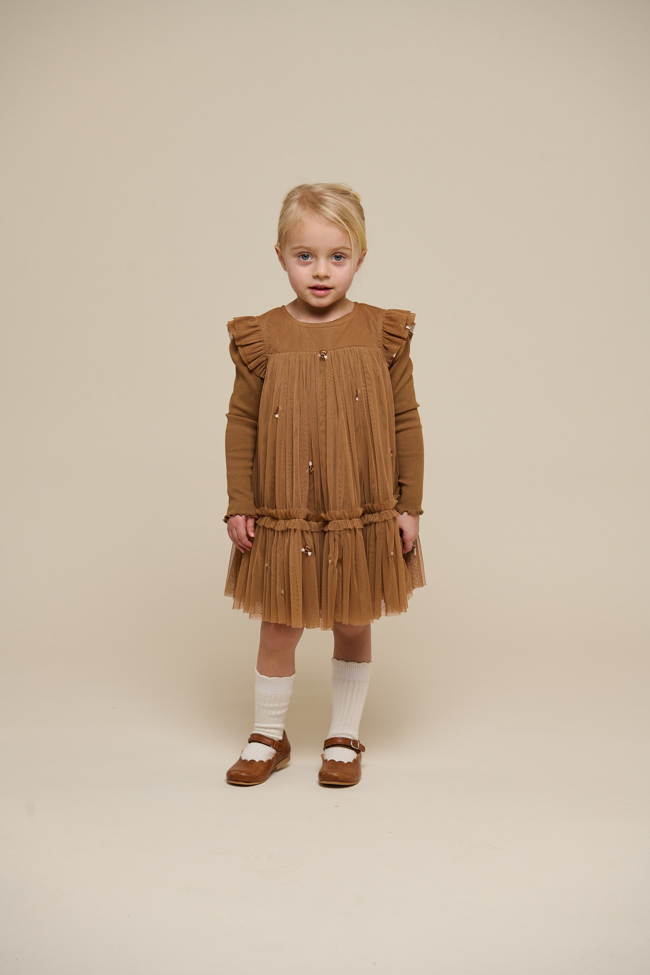 Honigbiene Tüllkleid - Kids - Coconut | 100964 Daisy