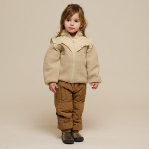 Teddyjacke mit Reißverschluss und Rüschen - Kids - Nature | 100638 Madison