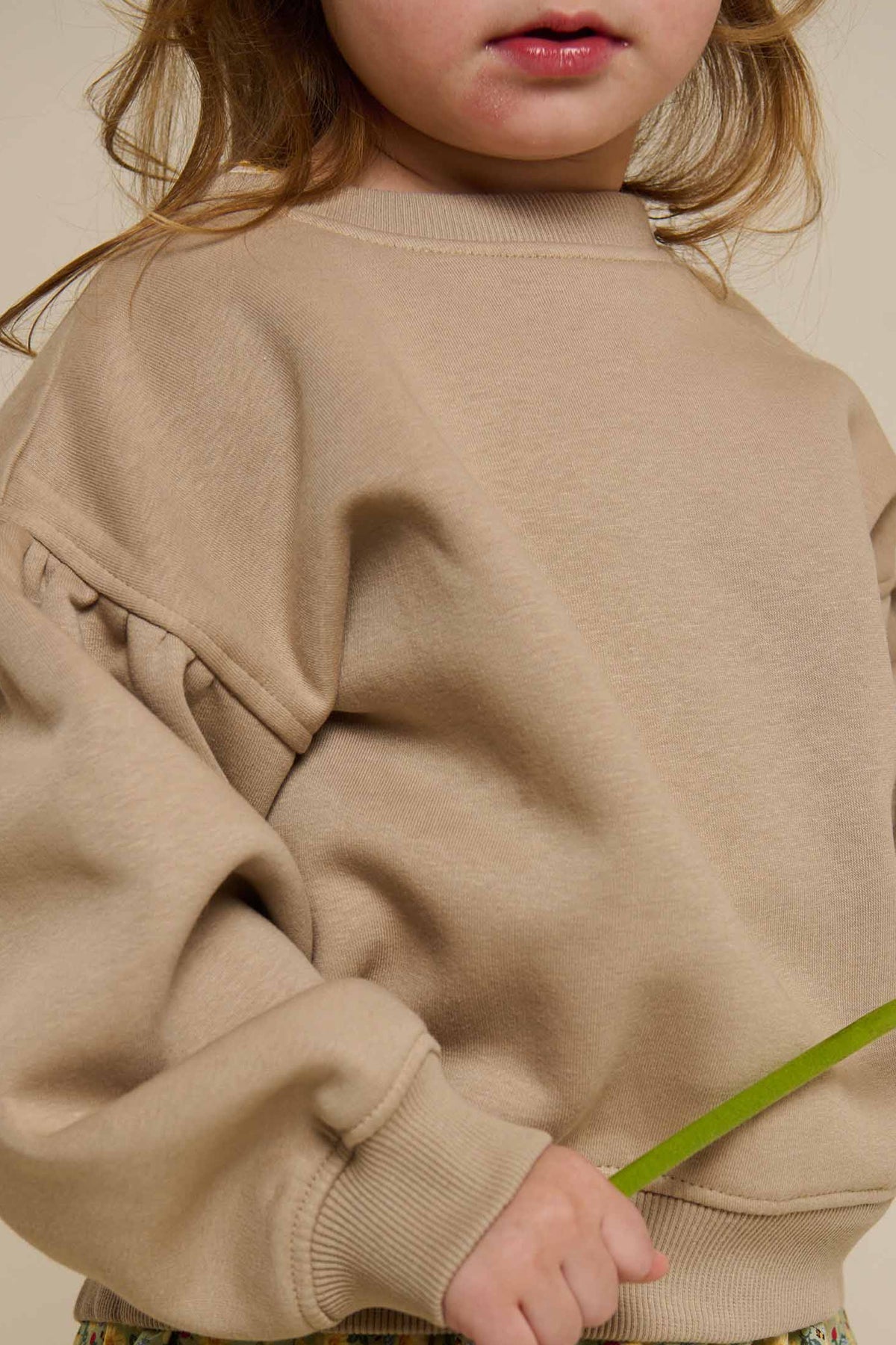 Sweatshirt mit Schleifendetail - Kids - Caffe Latte | 100816 Ruth