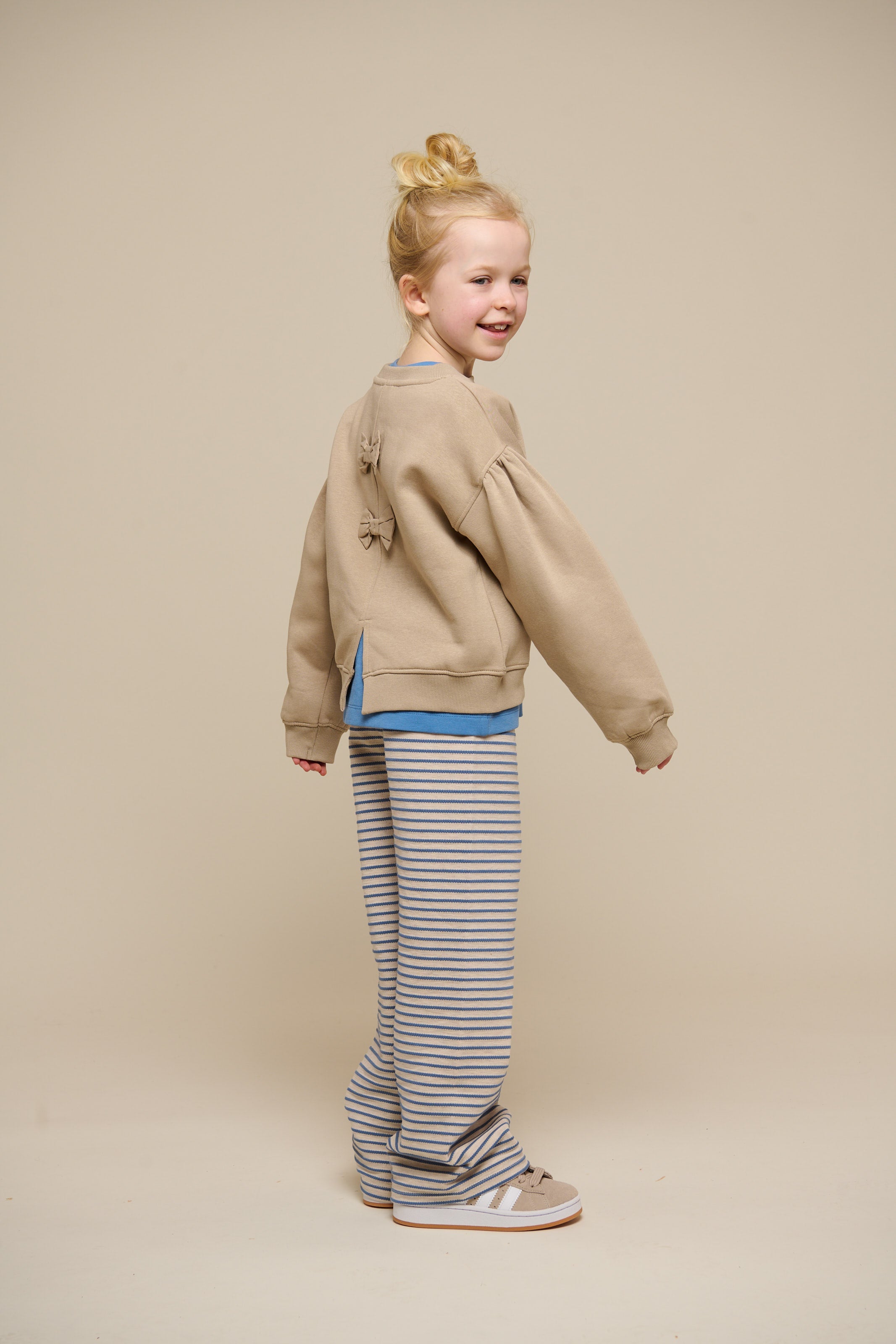 Sweatshirt mit Schleifendetail - Tween - Caffe Latte | 100817 Ruth