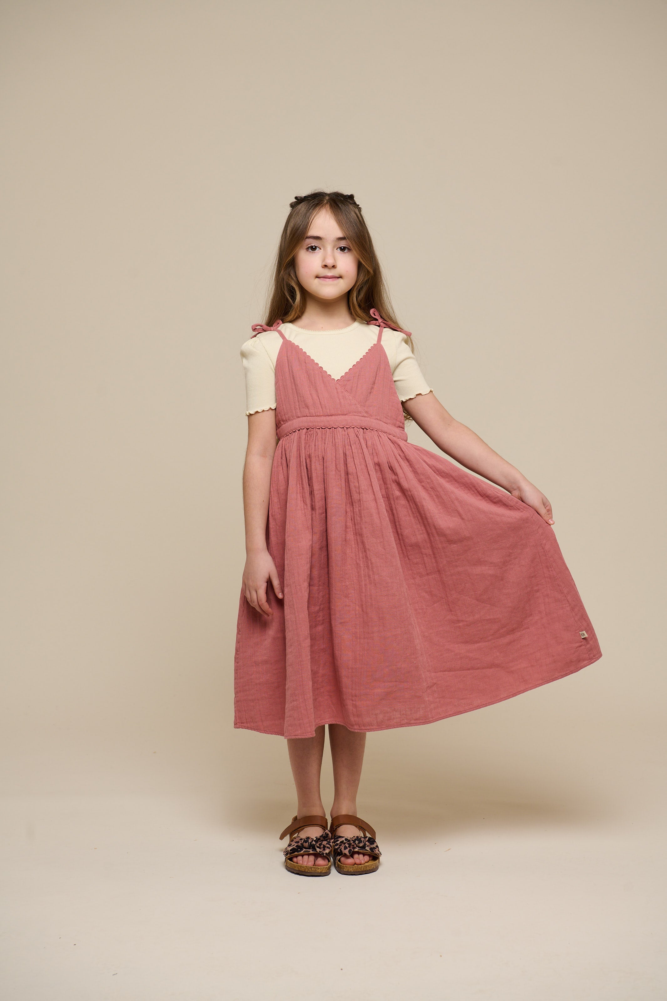 Gaze Trägerkleid - Tween - Old Rose | 100912 Jasmine