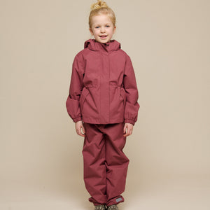 Shell Jacke mit Kordelzug - Tween - Vintage Red | 100496 Lucy