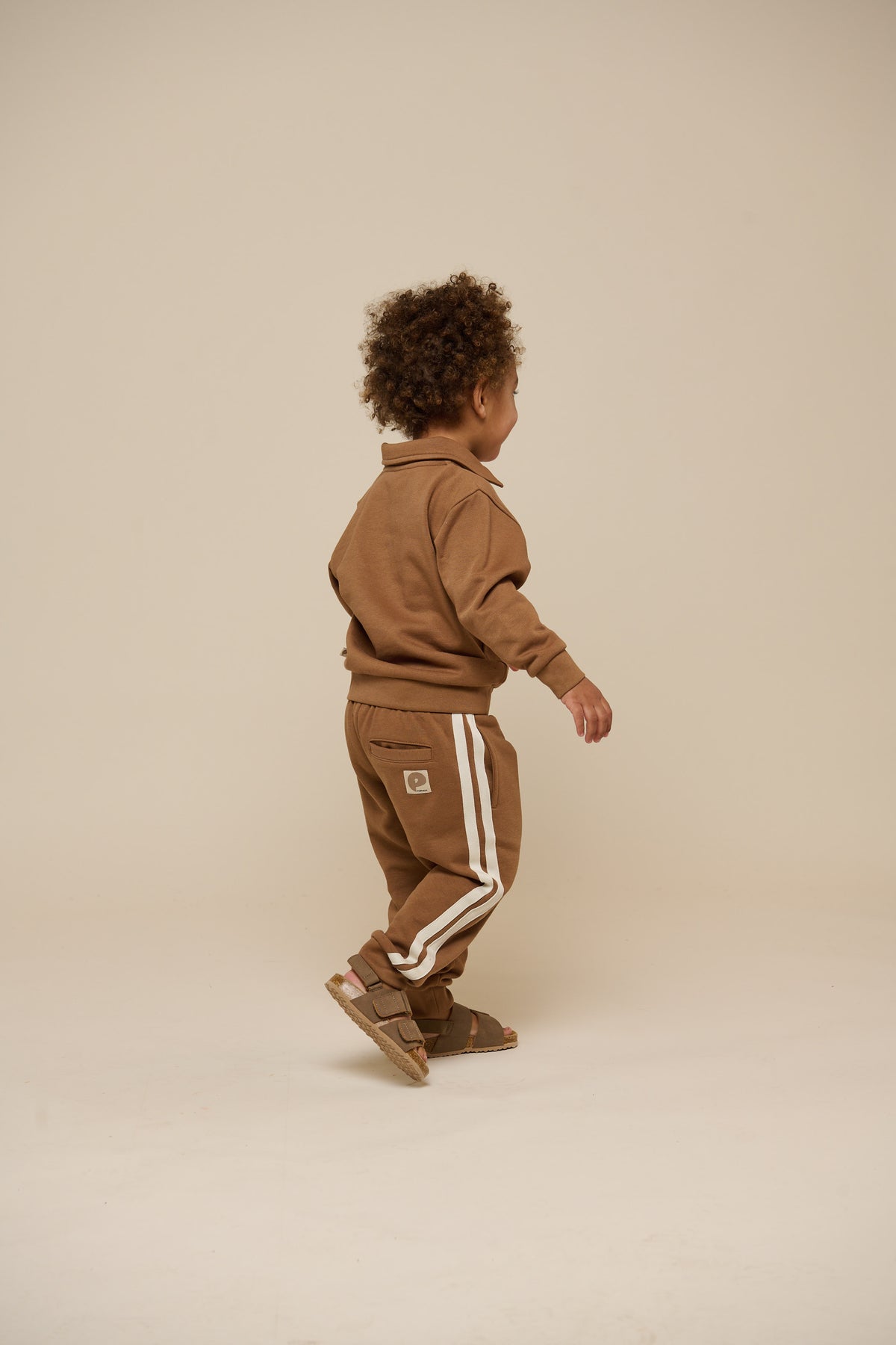 Sweat Pants with Tape - Kids - Coconut | 101259 Carter