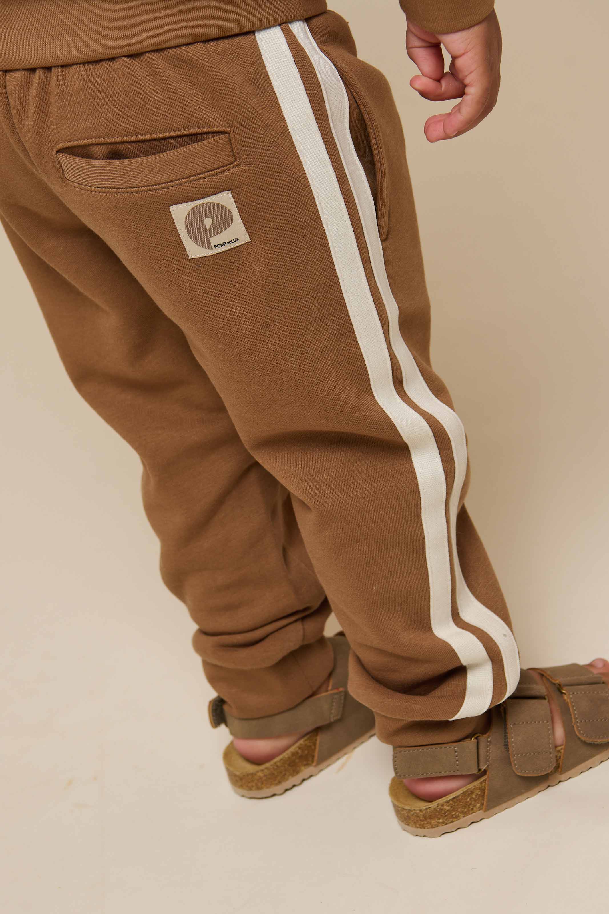 Sweat Pants with Tape - Kids - Coconut | 101259 Carter